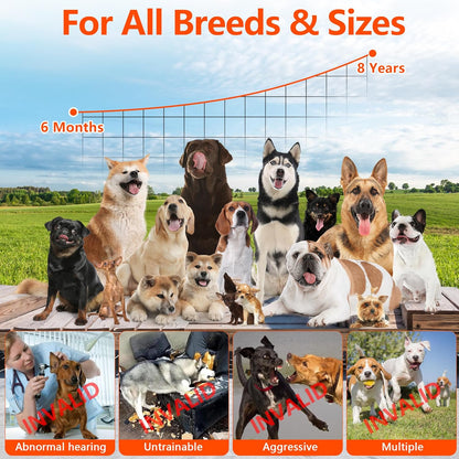 Automatic Training Device for Dog Bark Control - Ultrasonic Deterrent