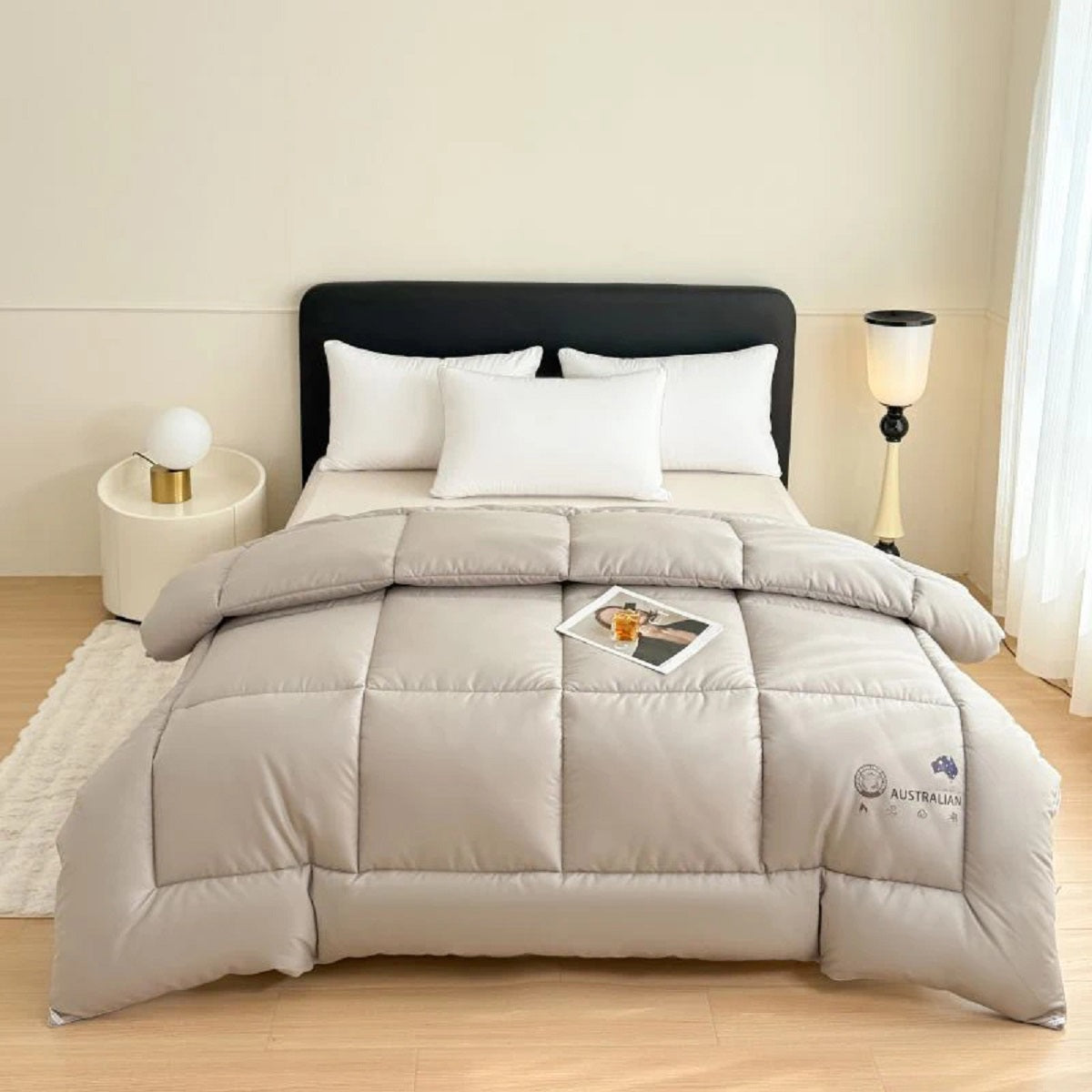 All-Season Thick Heating Blanket - Ultra-Fine Wool Quilt