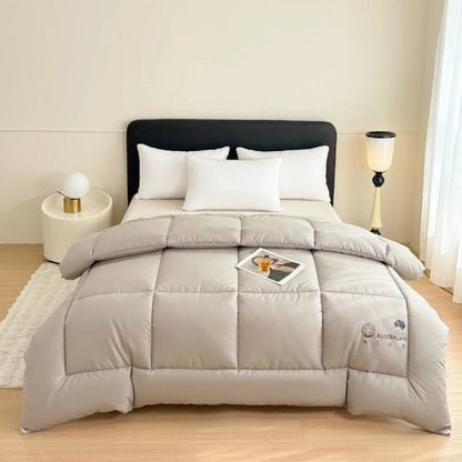 All-Season Thick Heating Blanket - Ultra-Fine Wool Quilt