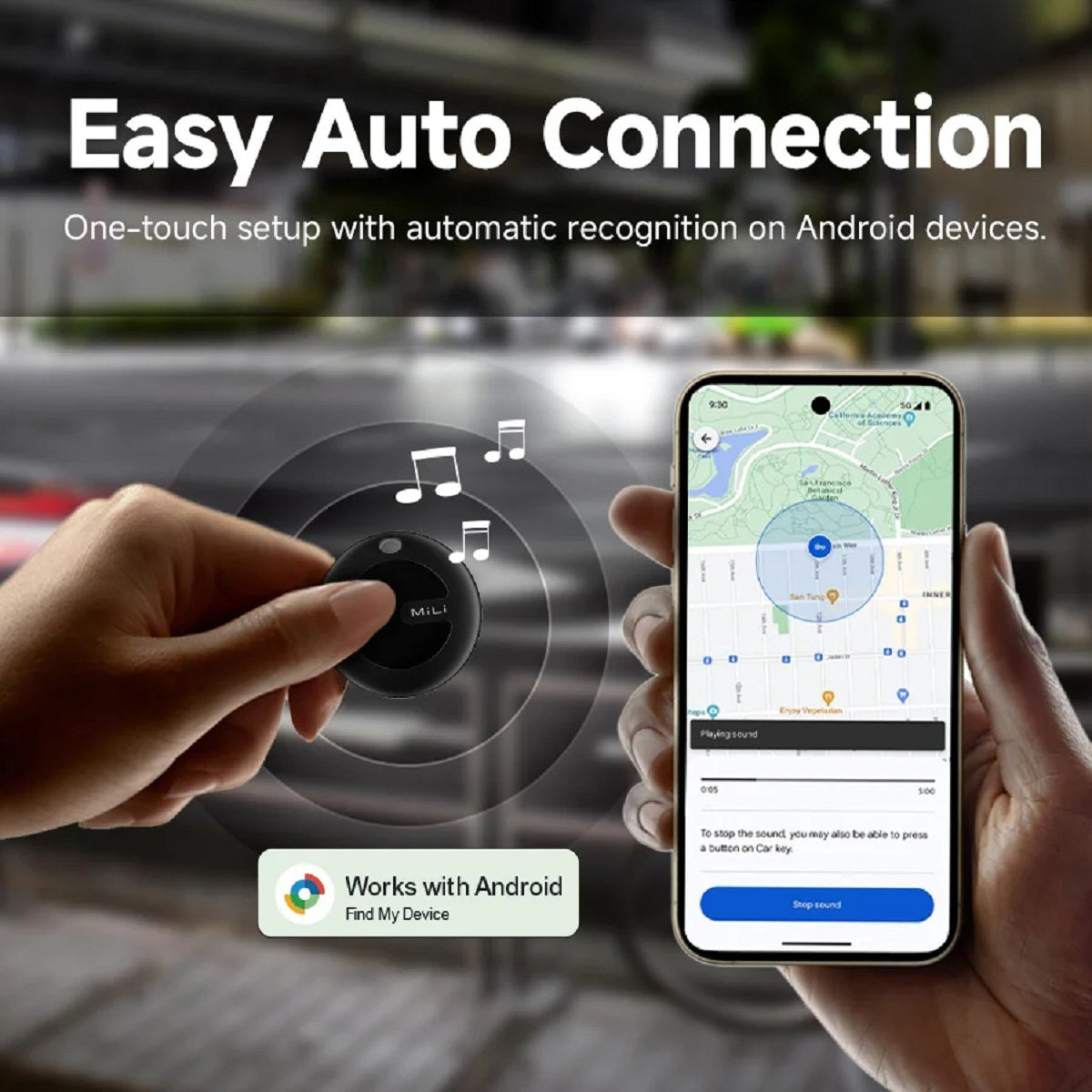 Bluetooth Pet Locator - Smart GPS Anti-Loss Tracker