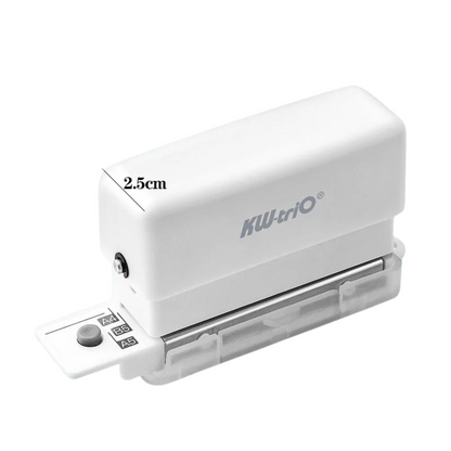 Compact 6-Hole Punch Tool for DIY Planning and Paper Binding