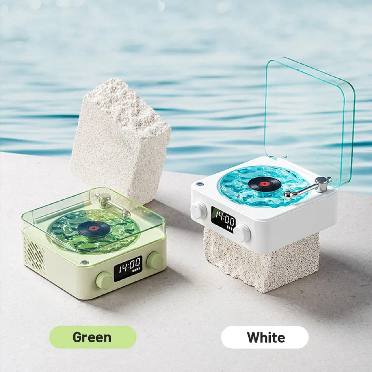 Bluetooth Speaker with RGB Light and White Noise for Sleep Aid