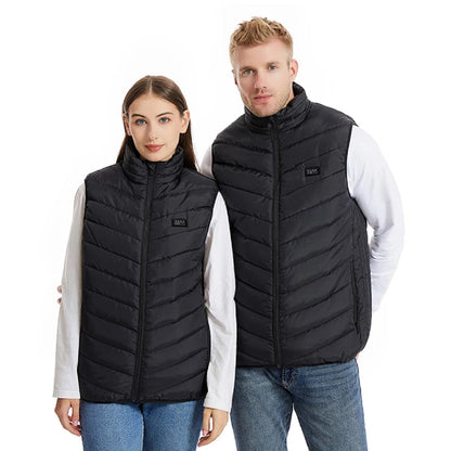 Electric Thermal Vest with USB Heating - Winter Wear for Men and Women