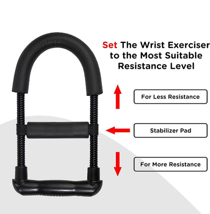 Wrist and Forearm Strength Trainer - Power Exerciser for Fitness