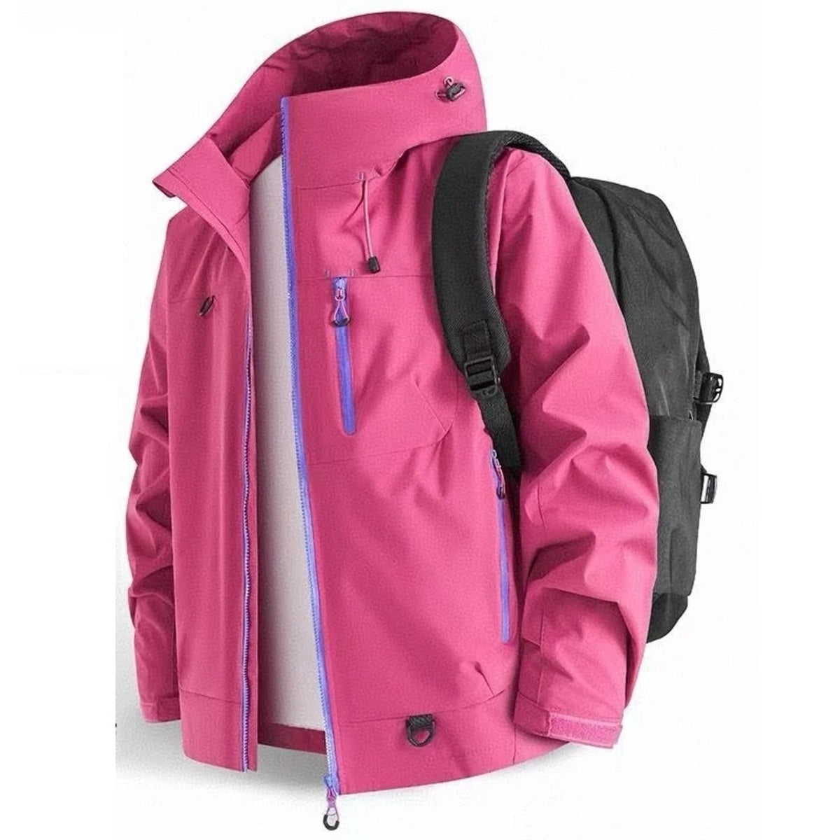 Unisex Hiking Coat - Breathable and Water-Resistant Outdoor Jacket