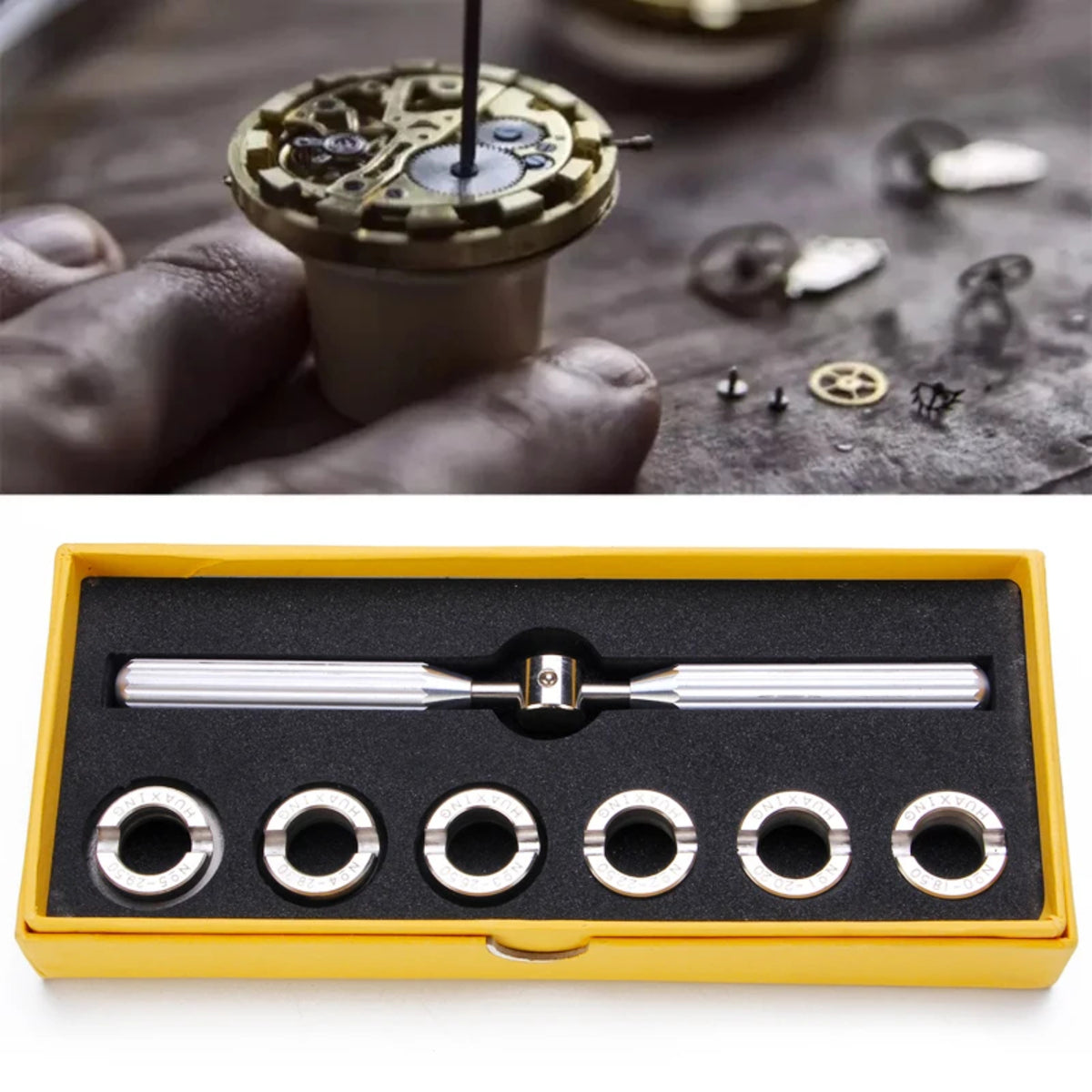 Watch Back Case Opener Tool - Screwdriver Wrench for Cover Removal