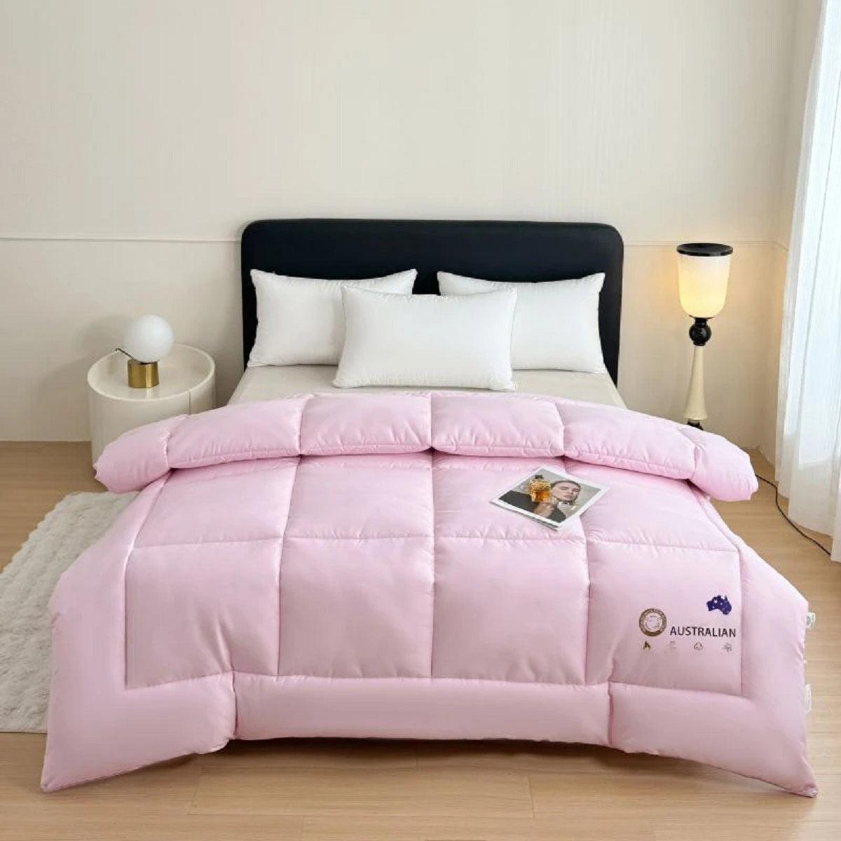 All-Season Thick Heating Blanket - Ultra-Fine Wool Quilt