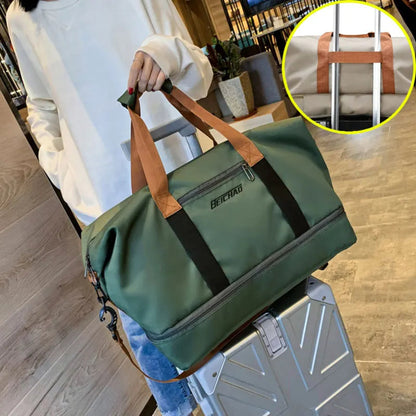 Portable Duffle Bag for Fitness - Ideal for Travel and Short Trips