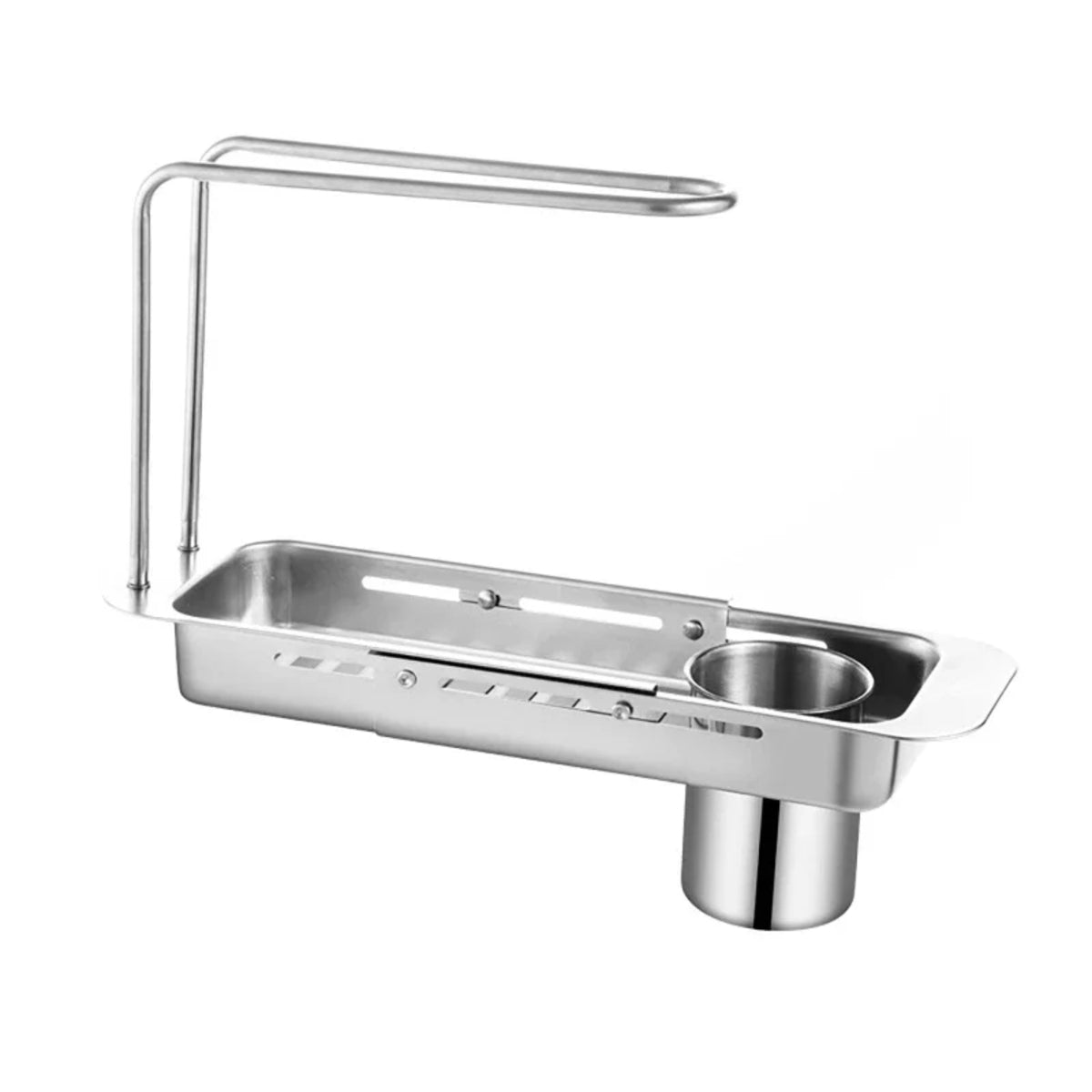 Adjustable Sink Storage Shelf for Kitchen Organization