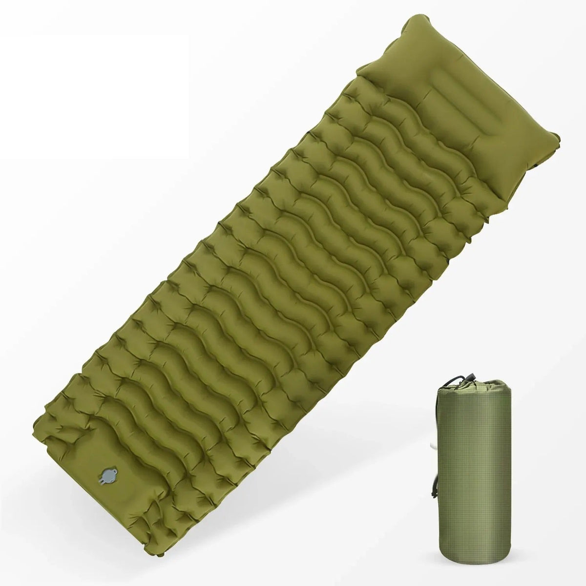Thick Sleeping Pad for Camping - Inflatable Outdoor Mattress