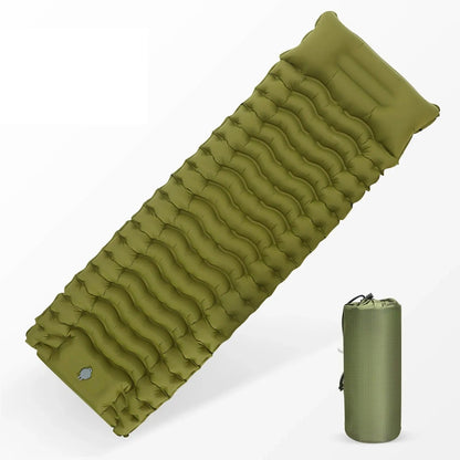 Thick Sleeping Pad for Camping - Inflatable Outdoor Mattress