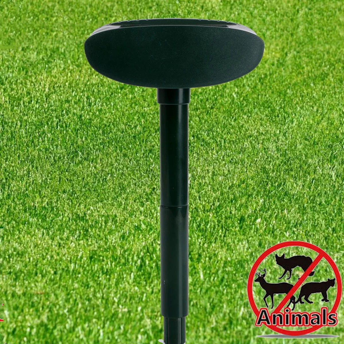 Waterproof Solar-Powered Ultrasonic Repellent for Cats and Dogs in Garden