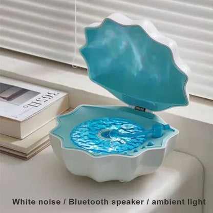 Bluetooth Speaker with Retro Design, White Noise and LED Lights