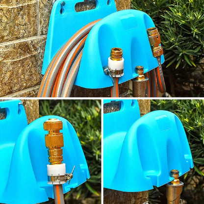 Garden Hose Rack - Wall-Mounted Organizer for Pipes