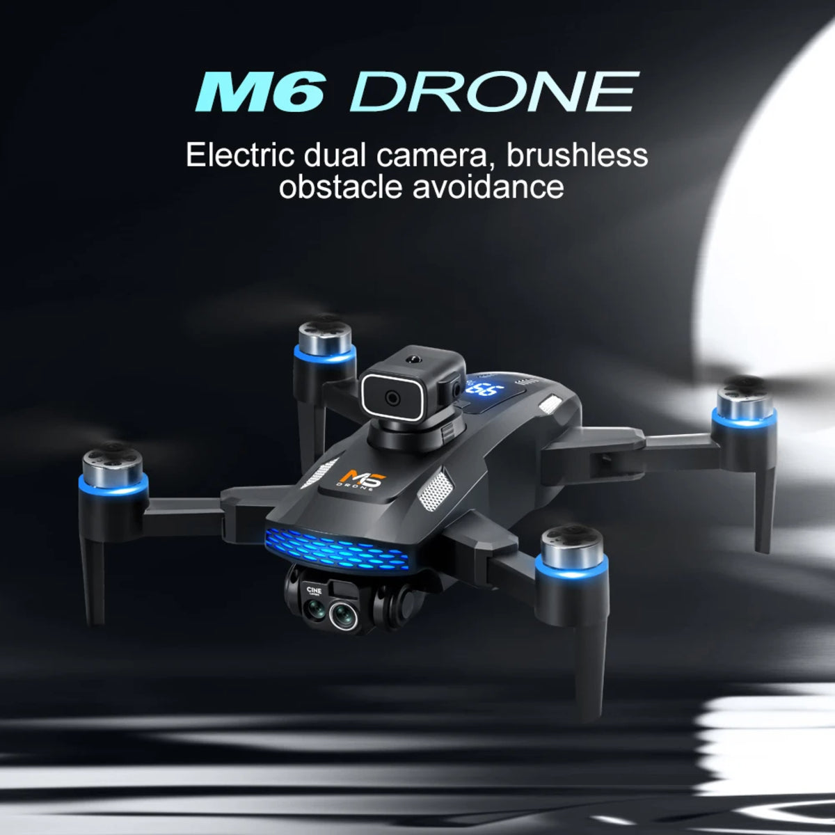 8K Quadcopter Drone with 5G WiFi FPV, Remote Display, and Obstacle Avoidance