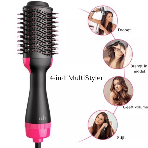 4-in-1 Hair Dryer and Styler for Easy Hairstyling