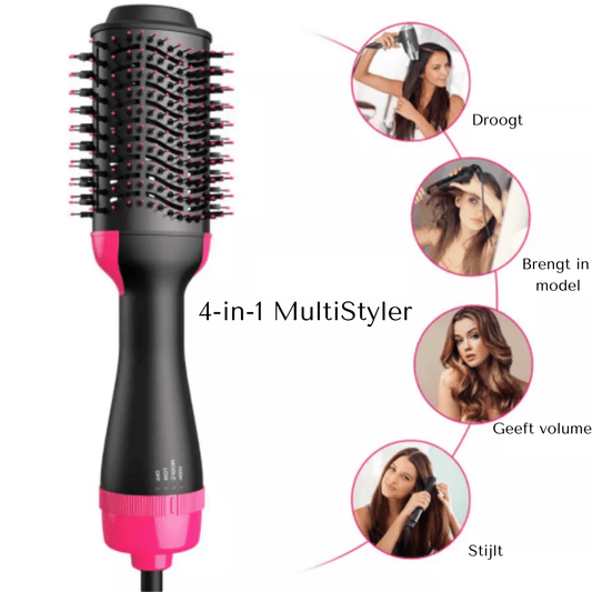 4-in-1 Hair Dryer and Styler for Easy Hairstyling