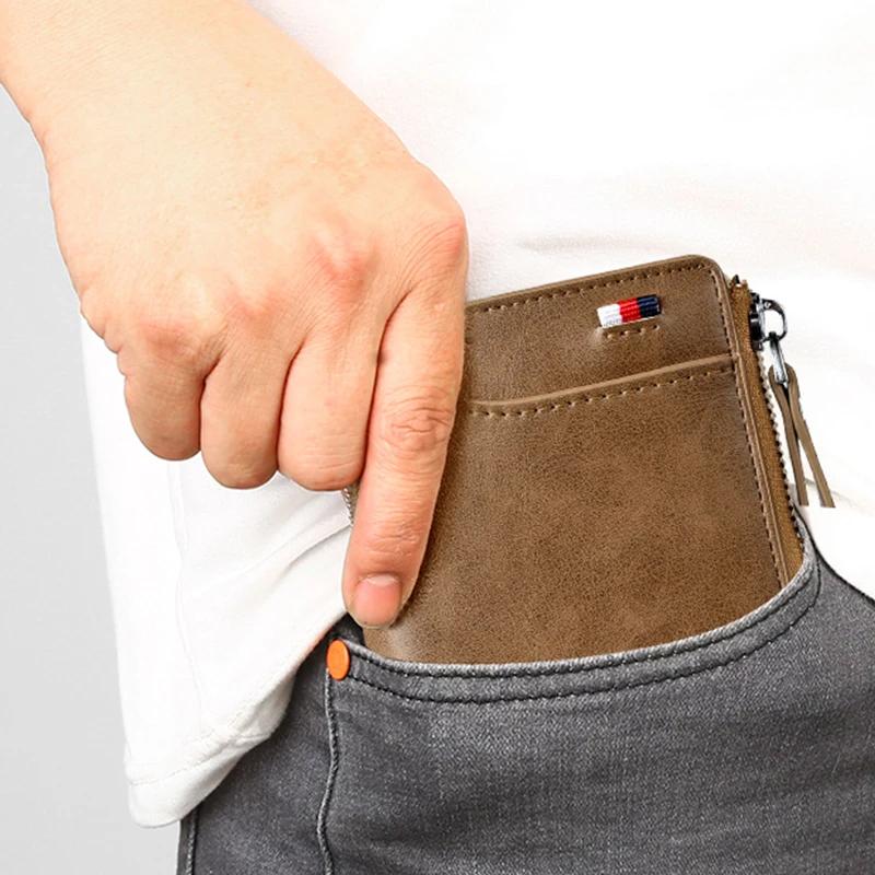 Men's RFID-blocking Wallet - Multifunctional Credit Card Holder for Kangaroo