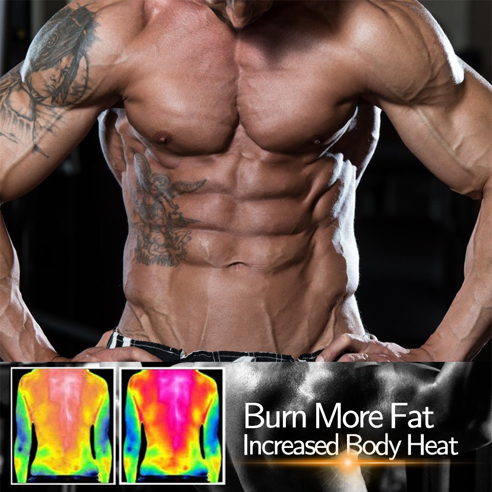 Compression Fit Workout Vest for Men – Sweat-Enhancing Design