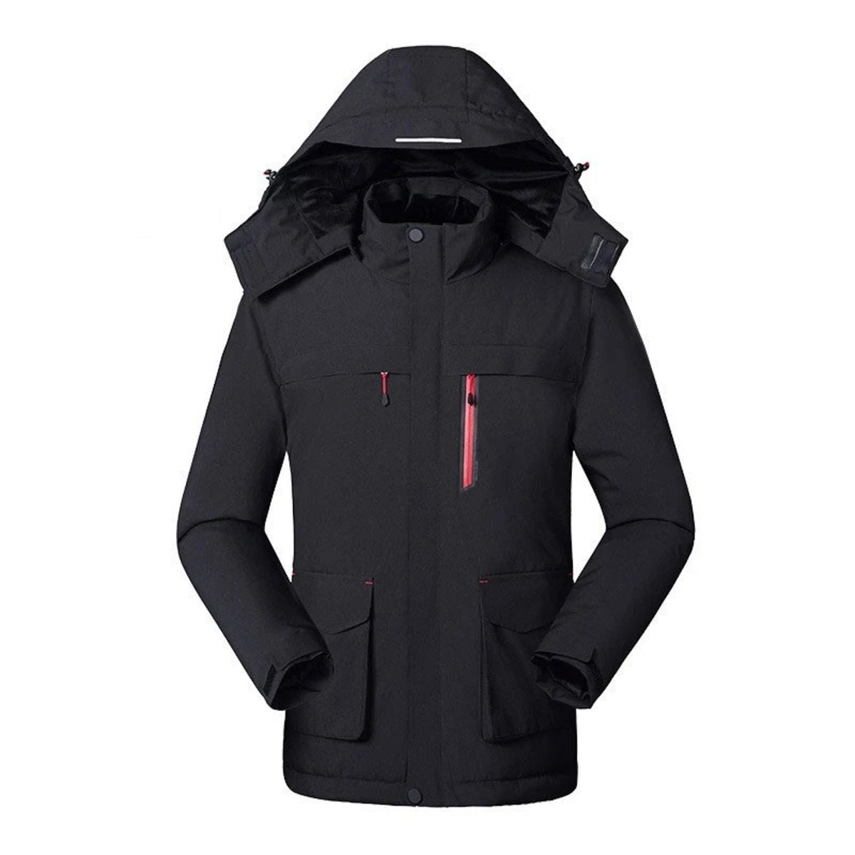 USB Thermal Coat with 3 Heating Zones - Smart Winter Jacket