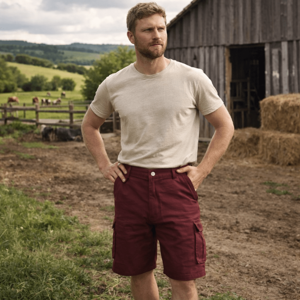 Lightweight Utility Shorts with Pockets & Adjustable Belt