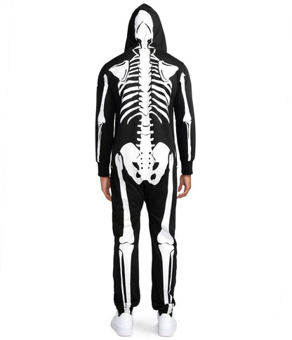 Full-Body Spooky Skeleton Suit – Creepy Halloween Outfit