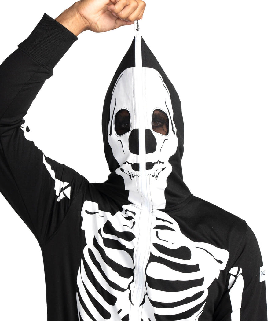 Full-Body Spooky Skeleton Suit – Creepy Halloween Outfit