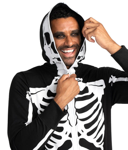 Full-Body Spooky Skeleton Suit – Creepy Halloween Outfit