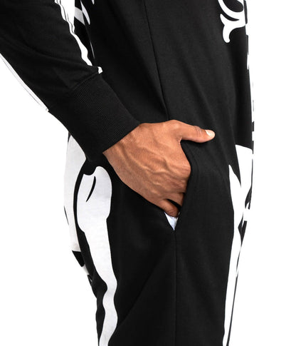 Full-Body Spooky Skeleton Suit – Creepy Halloween Outfit