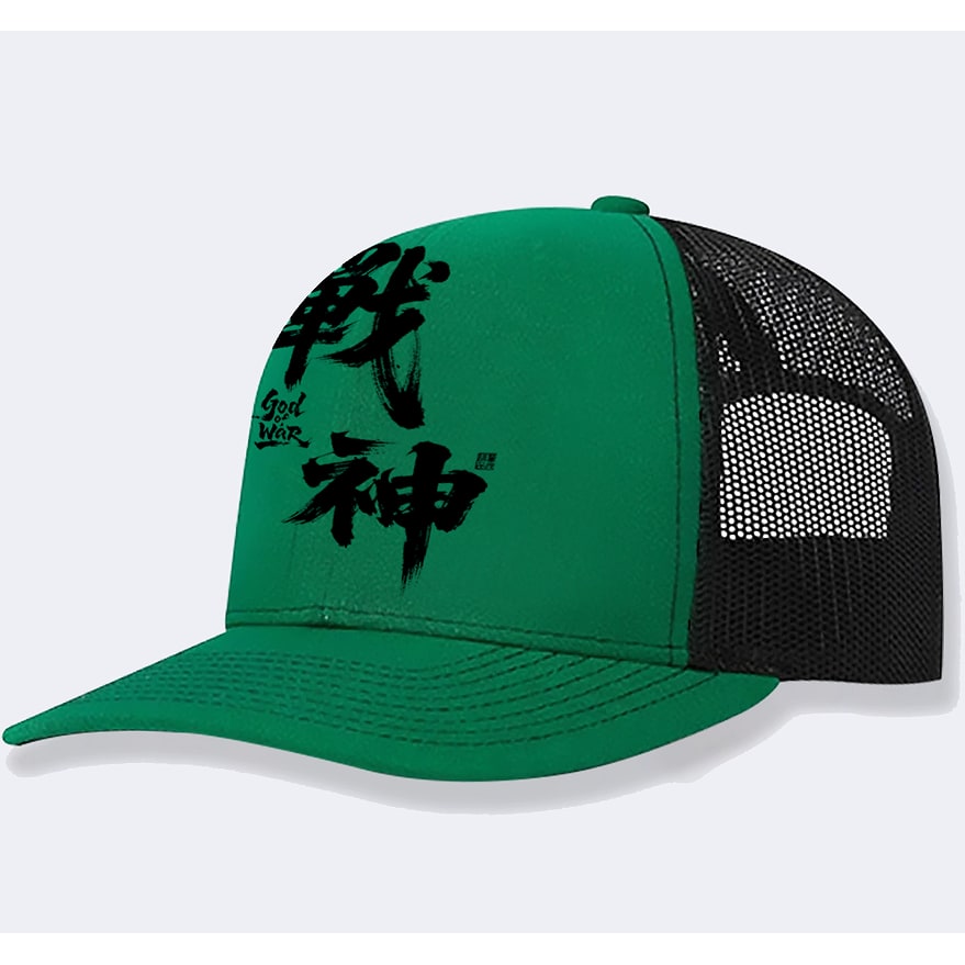 Classic Outdoor Trucker Cap with Bold Graphics and Comfort Fit