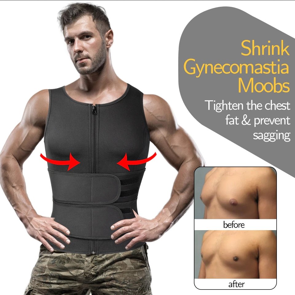 Compression Fit Workout Vest for Men – Sweat-Enhancing Design