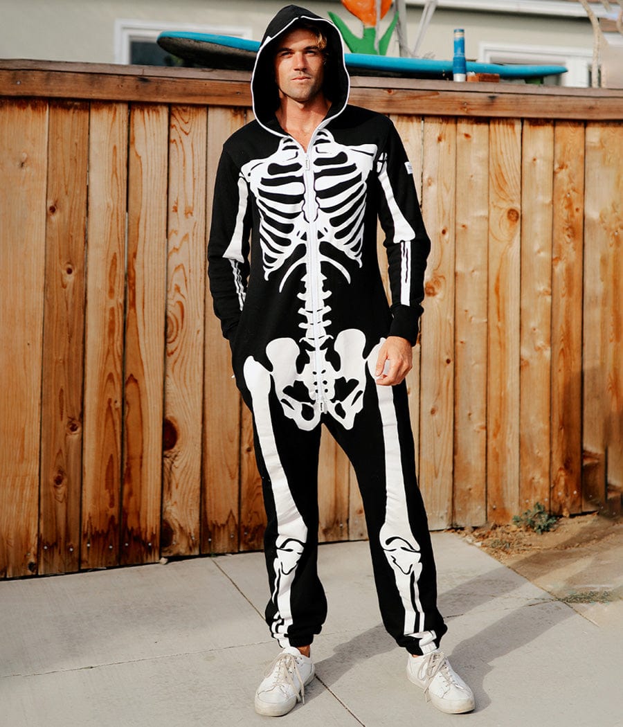 Full-Body Spooky Skeleton Suit – Creepy Halloween Outfit