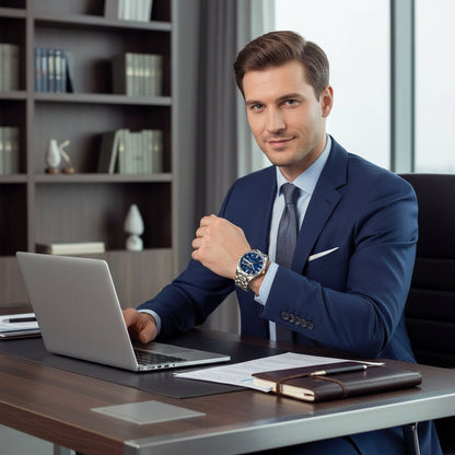 Elegant Men's Analog Sport Watch with Day Date Feature