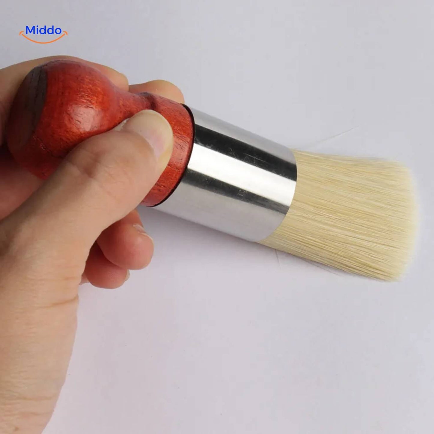 Leather and Wood Polish Balm, Scratch Remover + Brush