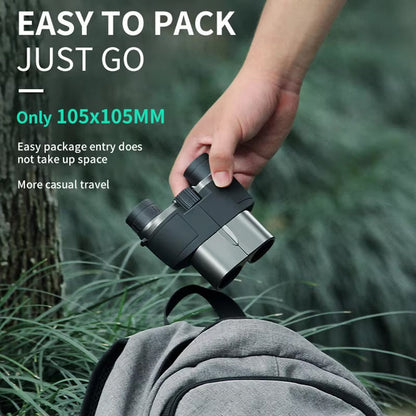 10X Compact Binoculars Featuring BAK4 Prisms