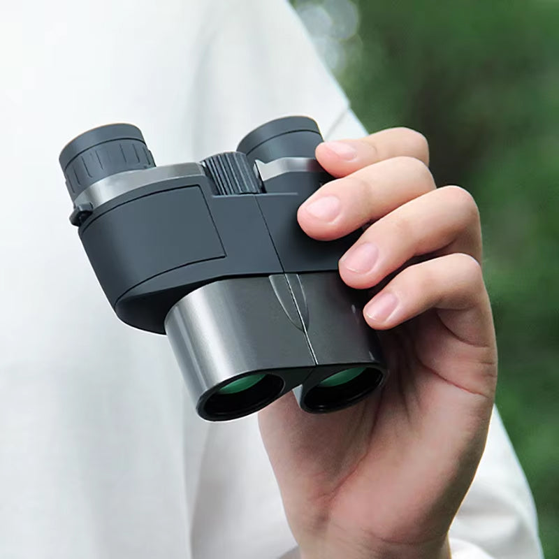 10X Compact Binoculars Featuring BAK4 Prisms