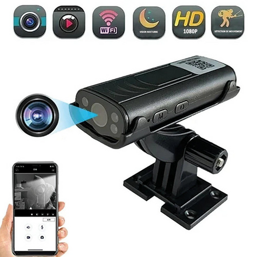 Wireless Security Camera with High-Definition Video Quality