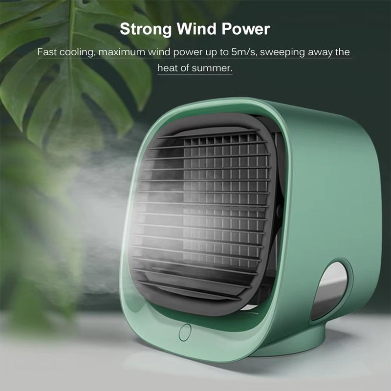 Compact 3-in-1 Air Cooler, Humidifier, and Purifier