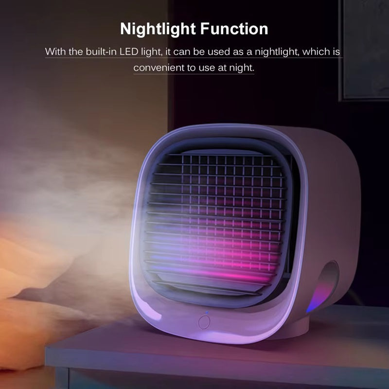 Compact 3-in-1 Air Cooler, Humidifier, and Purifier