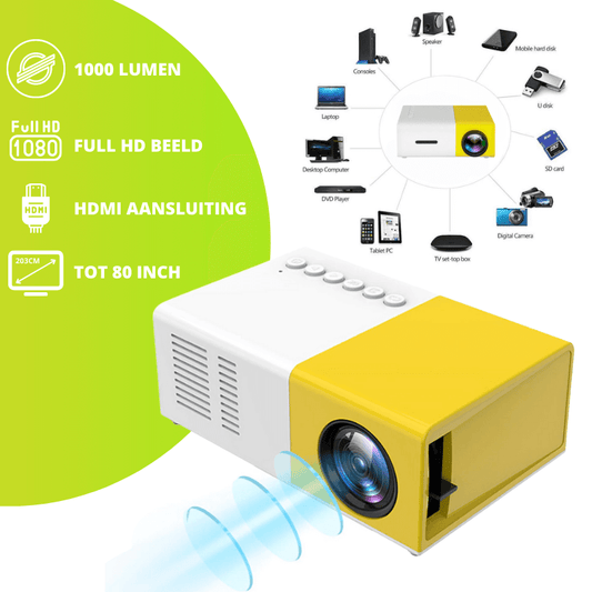 Portable HD Projector for an Exceptional Cinema Experience