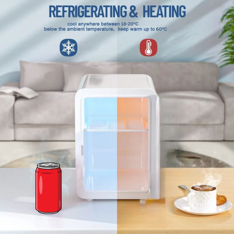 6L Portable Mini Fridge for Car, Home, and Travel - USB-Powered