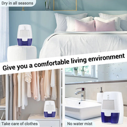 Compact Mini Dehumidifier for Fast Humidity Reduction