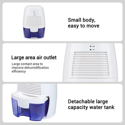 Compact Mini Dehumidifier for Fast Humidity Reduction