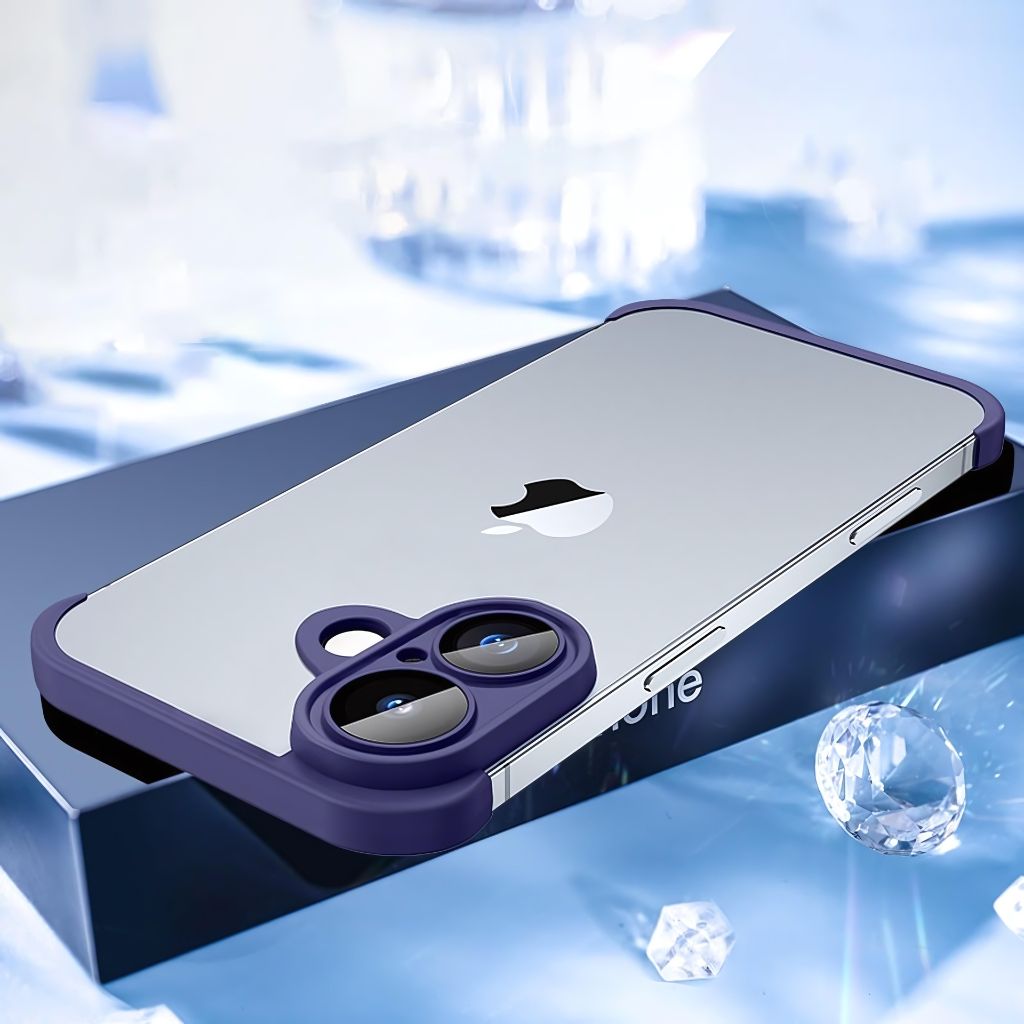 Heavy-Duty iPhone Case with Elevated Edges for Enhanced Protection