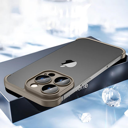 Heavy-Duty iPhone Case with Elevated Edges for Enhanced Protection