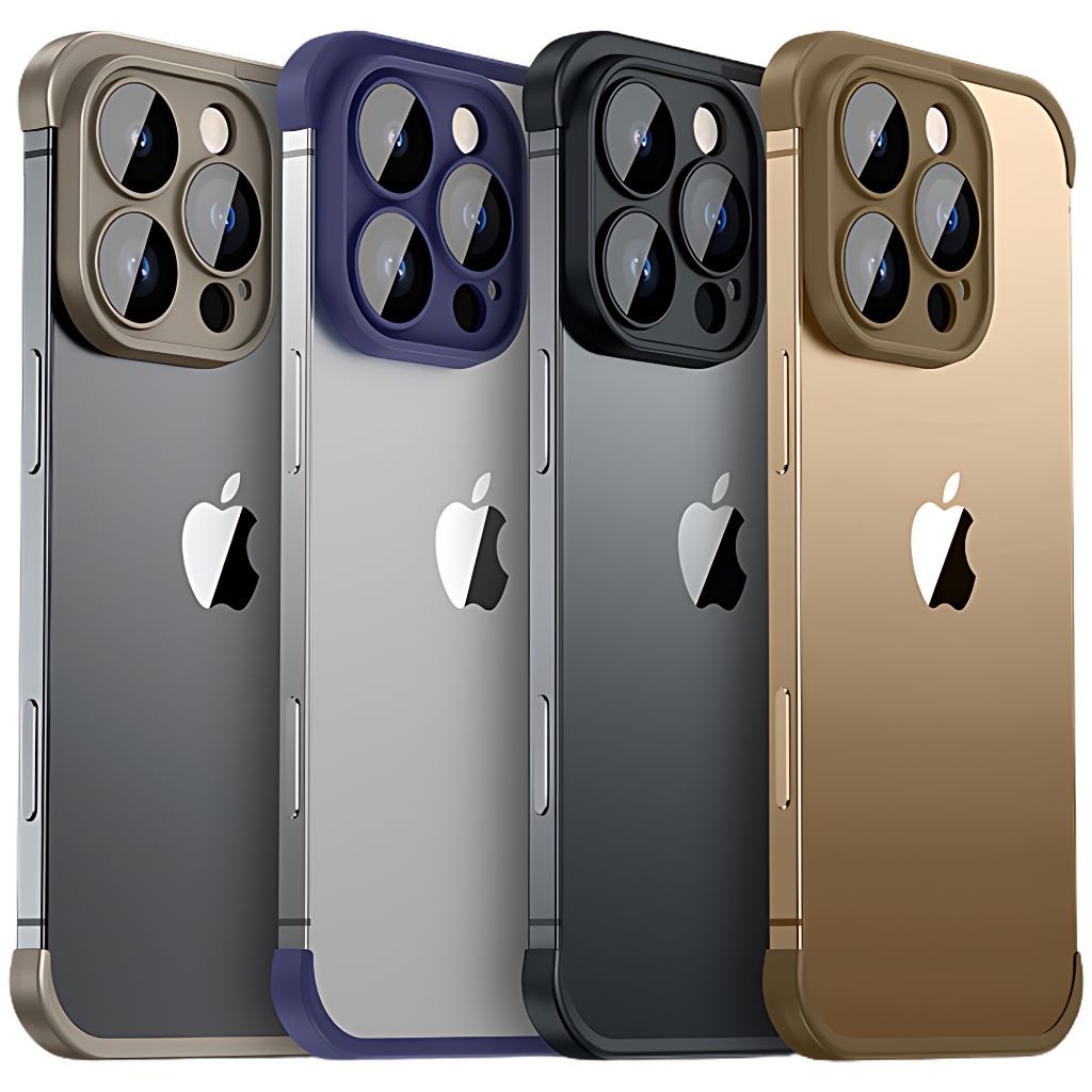 Heavy-Duty iPhone Case with Elevated Edges for Enhanced Protection