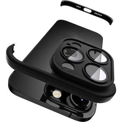 Heavy-Duty iPhone Case with Elevated Edges for Enhanced Protection