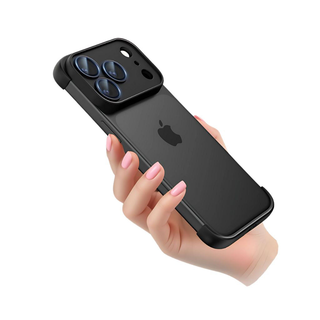 Heavy-Duty iPhone Case with Elevated Edges for Enhanced Protection