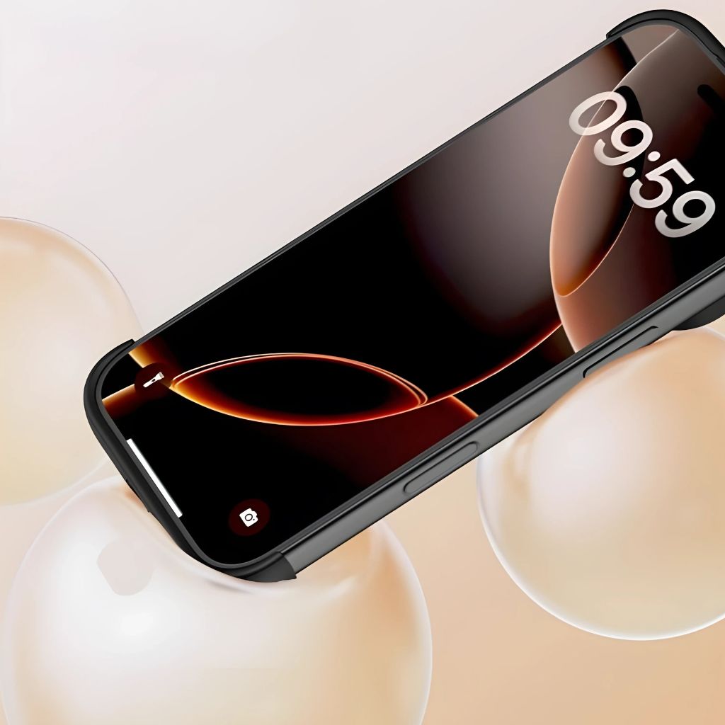Heavy-Duty iPhone Case with Elevated Edges for Enhanced Protection