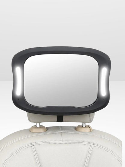 Car Baby Monitor with LED Mirror